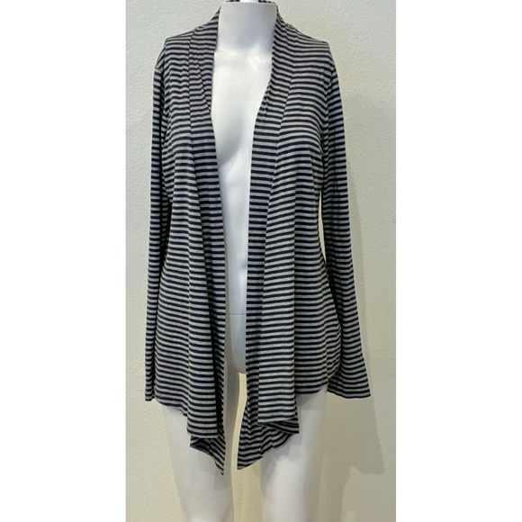 Boden Sweaters - Boden‎ Womens Striped Asymettrical Open Cardigan Sweater Cotton Blend US Size 10